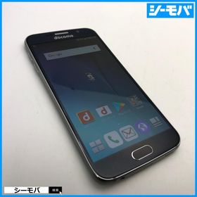 美USED GALAXY S6 SC-05G Black Sapphire保証書 - スマートフォン本体