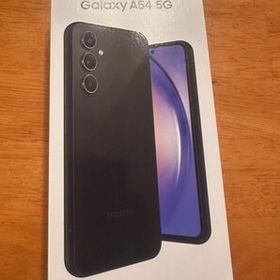 Galaxy A54 5G オーサム グラファイト 新品 48,500円 中古 46,500円