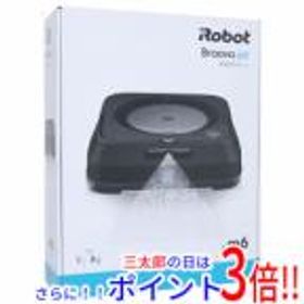 【中古即納】送料無料 iRobot 床拭きロボット ブラーバ ジェット m6 m613360 グラファイト 未使用