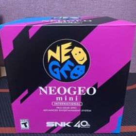 NEOGEO mini INTERNATIONAL 新品未開封
