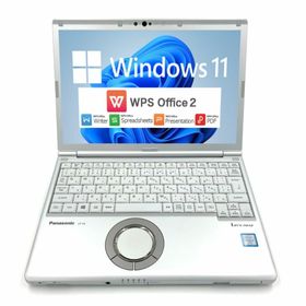 【Windows11】【進化したレッツノート】【USB type-C PD対応】パナソニック Panasonic Let's note SV7 第8世代 Core i5 8350U/1.70GHz 8GB 新品SSD960GB M.2 スーパーマルチ 64bit WPSOffice 12.1インチ カメラ 無線LAN ノートパソコン モバイルノート PC Notebook 【中古】(ノートPC)