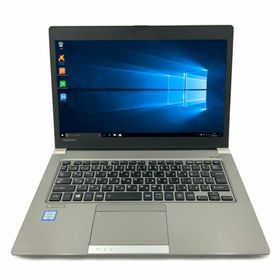 TOSHIBA dynabook R63 第6世代 Core i5 6200U 16GB 新品SSD480GB 無線LAN Windows10 64bit WPSOffice 13.3インチ 中古パソコン ノートパソコン PC モバイルノート Notebook 【中古】(ノートPC)