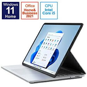 Microsoft(マイクロソフト) Surface Laptop Studio プラチナ THR-00018 ［14.4型 /Windows11 Home /intel Core i5 /Office HomeandBusiness /メモリ：16GB /SSD：256GB /タッチパネル対応 /日本語版キーボード /2022年モデル］ THR00018