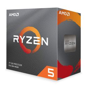 AMD Ryzen 5 3600 with Wraith Stealth cooler 3.6GHz 6コア / 12スレッド 35MB 65W【国内正規代理店品】 100-100000031BOX