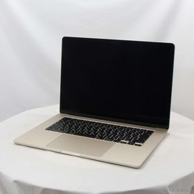 MacBook Air 15.3-inch Mid 2023 MQKU3J／A Apple M2 8コアCPU_10コアGPU 8GB SSD256GB スターライト Ventura〕