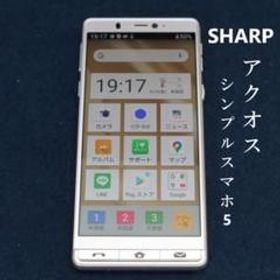 シャープ シンプルスマホ5 A001SH ソフトバンク 判定◯ Android