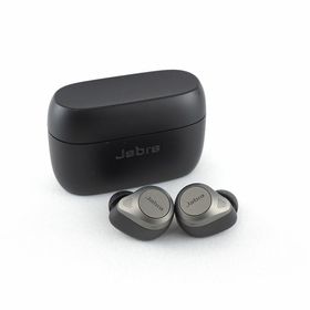 Jabra Elite85t ワイヤレスイヤホン USED美品 ノイズキャンセリング ANC HearThrough機能 IPX4 マイク ワイヤレス充電 Qi 完動品 S V9285(ヘッドフォン/イヤフォン)