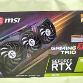 先週購入全新品！MSI GeForce RTX3070 GAMING X TRIO VD7417 - 京都府