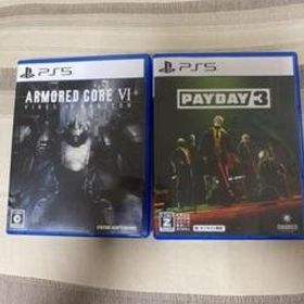 ⭐️値下げ⭐️PS5 PAYDAY 3とARMORED CORE 6