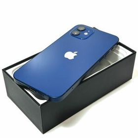 【超美品】Apple｜iPhone 12 64GB｜最大バッテリー容量100%｜ブルー｜速達発送可｜動作確認済