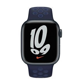 Apple Apple Watch Nike Series7 41mm GPSモデル MKNL3J/A A2473【ミッドナイトアルミニウムケース/ミッドナイトネイビー ミスティックネイビーNikeスポーツバンド】 [中古] 【当社3ヶ月間保証】 【 中古
