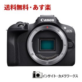 【最大1,800円OFFクーポン配布中】キヤノン EOS R100 ボディ ブラック ミラーレス一眼カメラ APS-C 本体 イオス Canon