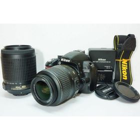 ニコン(Nikon)の【Ｗズームレンズ】 Nikon D3100(デジタル一眼)