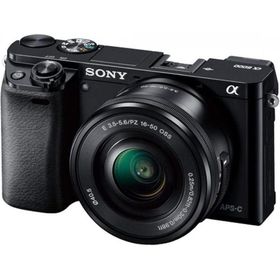 ソニー SONY α6000 パワーズームレンズキット ブラック ILCE-6000L B <プレゼント包装承ります>