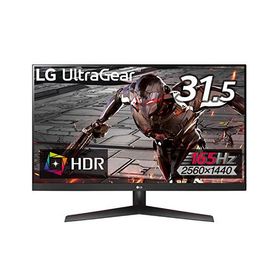 LG ゲーミングモニター UltraGear 32GN600-B 31.5インチ/WQHD/VA非光沢/165Hz/HDR/FreeSync Premium/1ms MBR/HDMI×2,DisplayPort/3年安心・無輝点保証