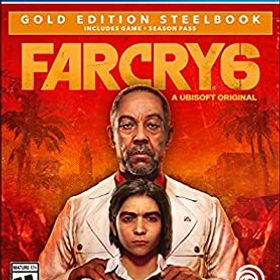 【中古】【輸入品・未使用】Far Cry 6 SteelBook Gold Edition (輸入版:北米) - PS4