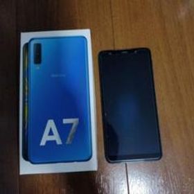 新品未開封 Galaxy A7 ブルー 0499-