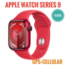 アップルウォッチ(Apple Watch)のApple Watch Series 9 41mm CELレッド(その他)