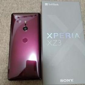 オープニングセール】 Xperia XZ3 Bordeaux Red 64 GB Softbank