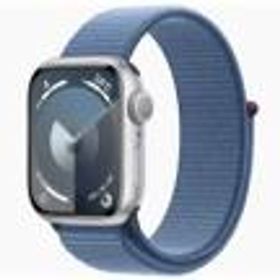 ★アップル / APPLE Apple Watch Series 9 GPSモデル 41mm MR923J/A [シルバー/ウインターブルースポーツループ]
