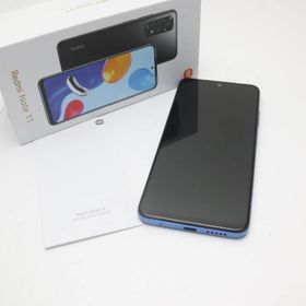 新品同様 SIMフリー Redmi Note 11 スターブルー(スマートフォン本体)