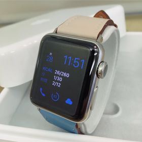 アップルウォッチ(Apple Watch)のアップルウォッチ series2/38mm apple watch ステンレス(その他)