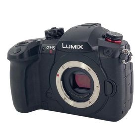 【中古】 Panasonic パナソニック カメラ LUMIX DC-GH5M2 ボディブラック おまけ付き 23005812 AS