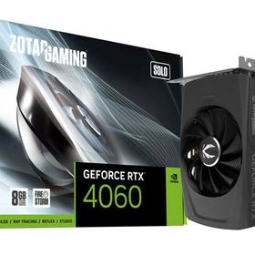 ZOTAC GAMING GeForce RTX 4060 8GB SOLO グラフィックボード｜ZTRTX4060SOLO/ZT-D40600G-10L
