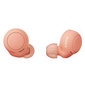 【中古品】SONY WF-C500 ソニー ワイヤレスイヤホン コーラルオレンジ ワイヤレスステレオヘッドセット 送料無料！