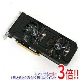 【いつでも2倍！5．0のつく日は3倍！1日も18日も3倍！】【中古】PALIT GeForce GTX1060 6GB DUAL NE51060015J9-1060D
