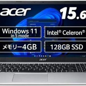 新品■Acer Aspire 3 A315-35-H14Q Windows 11 Home in S mode Intel Celeron 4GBメモリー 128GB SSD 15.6インチ フルHD 非光沢