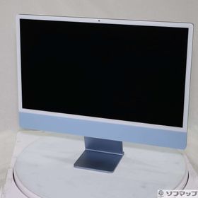 iMac 24-inch Mid 2021 MJV93J／A Apple M1 8コアCPU_7コアGPU 8GB SSD256GB ブルー
