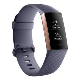 Fitbit Charge3 フィットネストラッカー BlueGrey/Rose Gold L/Sサイズ FB410RGGY-CJK