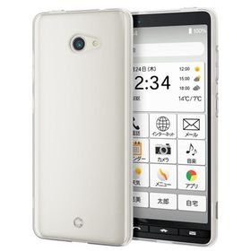 エレコム かんたんスマホ2+ (A201KC) / かんたんスマホ2 (A001KC) / BASIO4 (KYV47) 用 ケース PM-K213UCTCR