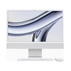 Apple iMac 24インチ Retina 4.5K MQR93J/A [シルバー]【お取り寄せ（４週間程度での入荷、発送)】（2100000016173）