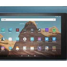 Amazon fire HD10 10インチタブレット 9世代 2019年モデル 32GB (ブルー) [M2V3R5] タブレット端末