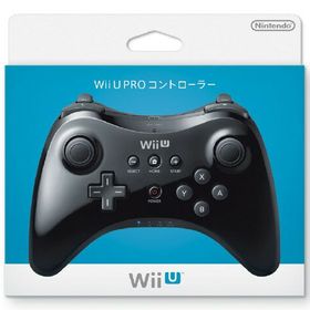【中古】Wii U PRO コントローラー kuro周辺機器(メーカー純正)ソフト／コントローラ・ゲーム