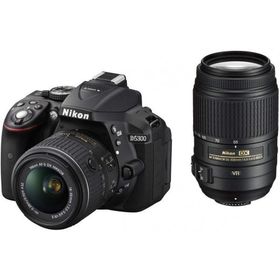ニコン Nikon D5300 ダブルズームキット ブラック &lt;プレゼント包装承ります&gt;
