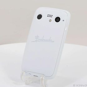 〔中古〕BALMUDA BALMUDA Phone 128GB ホワイト BMSAA2 SoftBank 〔ネットワーク利用制限▲〕〔297-ud〕