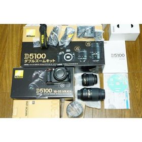 ニコン(Nikon)の【Ｗズームレンズセット】 美品 ☆ Nikon D5100(デジタル一眼)