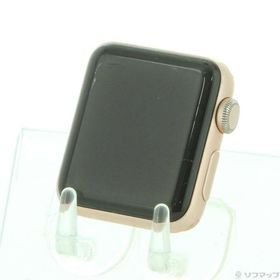 〔中古〕Apple(アップル) Apple Watch Series 3 GPS 38mm ゴールドアルミニウムケース バンド無し〔349-ud〕