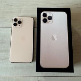 アイフォーン(iPhone)のiPhone 11 Pro ゴールド 256 GB SIMフリー 本体(スマートフォン本体)