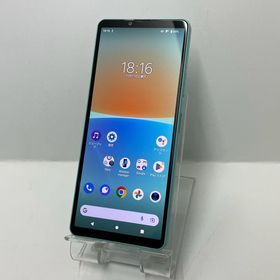 【中古：A】SIMフリーAU Xperia 10 IV SOG07 ミント