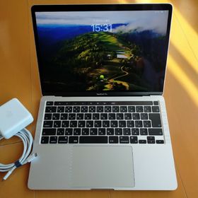 マック(Mac (Apple))の【美品】MacBook Pro M1 シルバー(ノートPC)