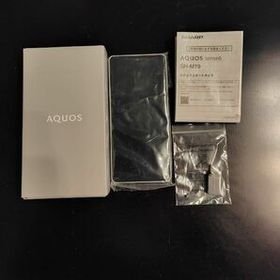AQUOS sense6 SH-M19 6.1インチ メモリー4GB ストレージ64GB シルバー