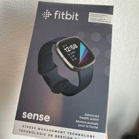 Fitbit スマートウォッチ SENSE CARBON/GRAPHITE FB(その他)