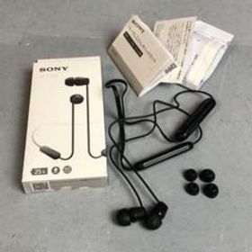 SONY ワイヤレスステレオヘッドセット WI-C100 ブラック iPhone