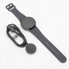 サムスン(SAMSUNG)の【美品】SAMSUNG Galaxy Watch6 44mm SM-R940NZKAXJP グラファイト ギャラクシーウォッチ スマートウォッチ 本体(腕時計(デジタル))