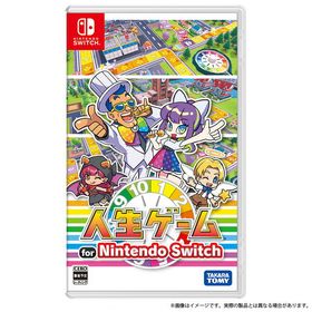 タカラトミー 人生ゲーム for Nintendo Switch【Switch】 HACPA8E4A [HACPA8E4A]