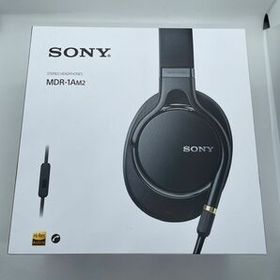 【美品】SONY ハイレゾ ヘッドホン MDR-1AM2（B） ブラック